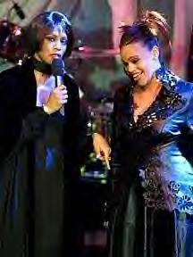 Faith with Whitney Houston at VH1's Divas Live '99